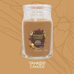 Golden Pumpkin - Yankee Candle Signature - duża świeca zapachowa z dwoma knotami - nowość 2025 - 4