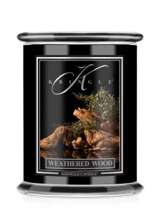 Kringle Candle Postarzałe Drewno (Weathered Wood) - duża świeca 3-knotowa 624 g