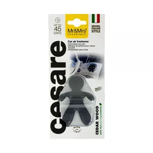 Cedar Wood - Mr & Mrs Fragrance - zapach odświeżacz do samochodu CESARE