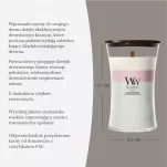 WoodWick Floral Blossoms - duża świeca zapachowa Trilogy 610g - 3