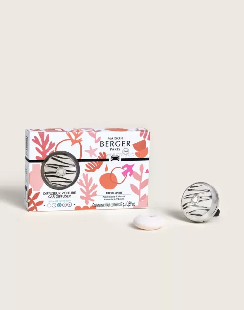 Maison Berger Paris Summer – dyfuzor zapach samochodowy z wkładem Fresh Spirit
