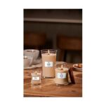 White Honey - Woodwick - mała świeca zapachowa z drewnianym knotem - 3