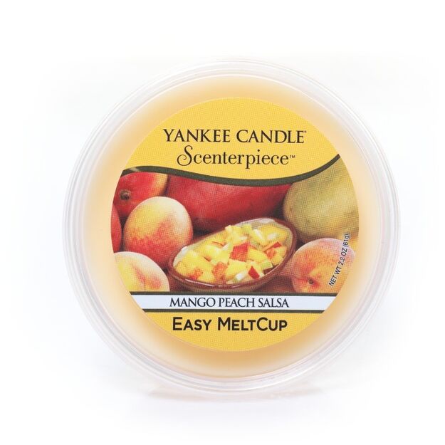 Mango Peach Salsa Yankee Candle - wosk melt cup Scenterpiece