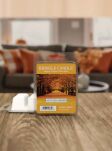 Kringle Candle Autumn Amber – wosk zapachowy do kominka 64 g - 2