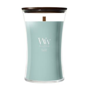 WoodWick Sea Spray - duża świeca zapachowa z drewnianym knotem 610g