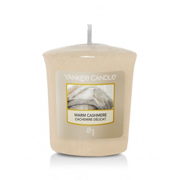 Yankee Candle Warm Cashmere - votive - mała świeca 49gram