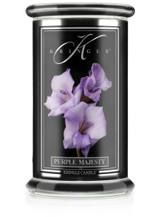 Purple Majesty - Kringle Candle - duża świeca z dwoma knotami (624g) - seria Reserve