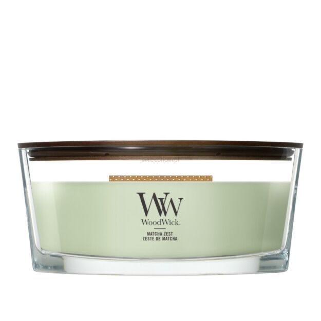 WoodWick Matcha Zest - świeca zapachowa elipsa 453g
