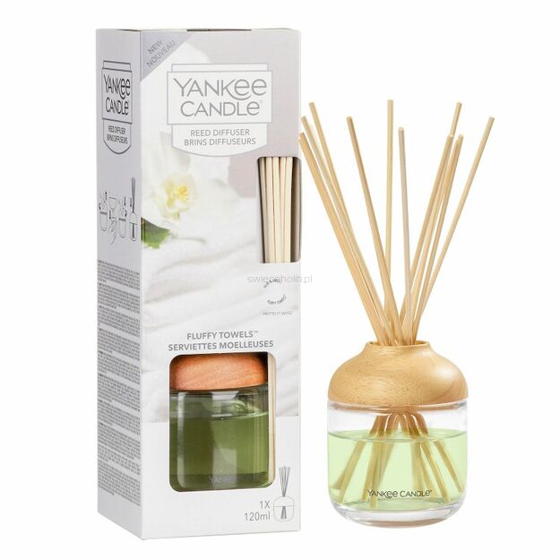 Fluffy Towels Yankee Candle - pałeczki zapachowe 120ml