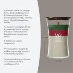 Millefiori Milano Holiday Garland – WoodWick Trilogy duża świeca 610 g - 3