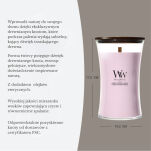 WoodWick Cherry Blossom & Vanilla duża świeca zapachowa 610 g - 2