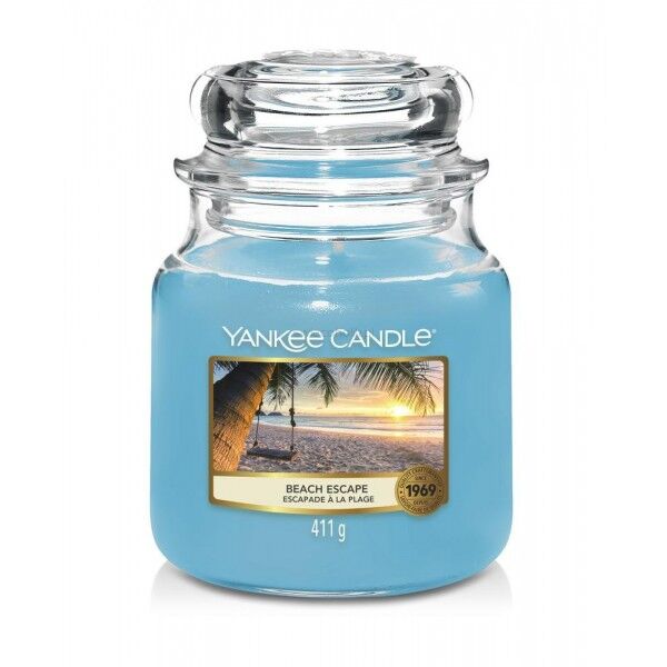 Beach Escape Yankee Candle - średnia świeca zapachowa