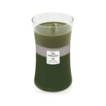 Mountain Trail WoodWick Trilogy - Duża świeca zapachowa z drewnianym knotem - 2