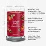 Red Apple Wreath - Yankee Candle Signature - świeca tumbler z dwoma knotami - 2