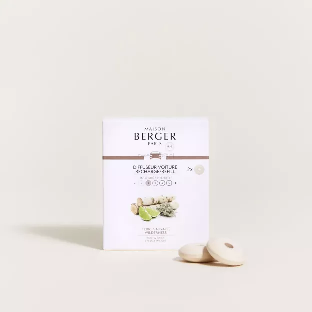 Maison Berger Wilderness - wkład zapachowy do dyfuzora samochodowego 2 szt.