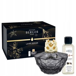 Zestaw prezentowy - Maison Berger - lampa katalityczna Kali Black + esencja Vanilla Magnificence 250 ml