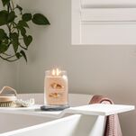 Pumpkin Maple Creme Caramel - Yankee Candle Signature - duża świeca z dwoma knotami - 3