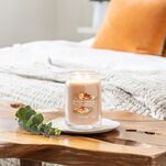 Pumpkin Maple Creme Caramel - Yankee Candle Signature - duża świeca z dwoma knotami - 4