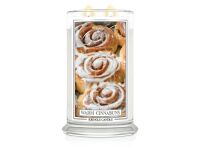 Kringle Candle Warm Cinnabuns - duża świeca zapachowa 624 g 2 knoty - 2