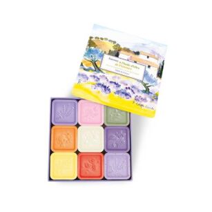 Esprit Provence - zestaw 9 mydeł prowansalskich z oliwą z oliwek AOP, 9 x 25 g