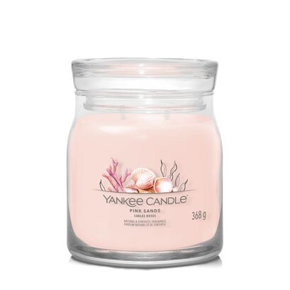 Pink Sands - Yankee Candle Signature - średnia świeca z dwoma knotami - nowość 2022