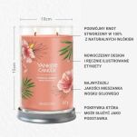 Tropical Breeze - Yankee Candle Signature - świeca tumbler z dwoma knotami - 2
