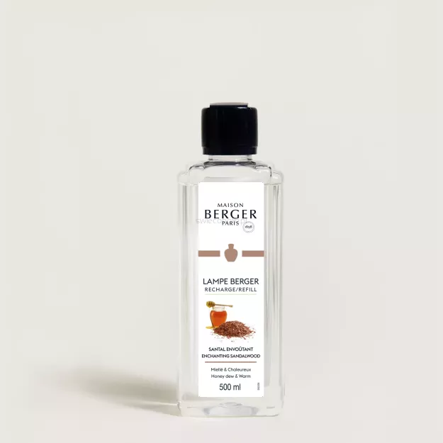Maison Berger - Enchanting Sandalwood (Drzewo Sandałowe) - płyn zapachowy wkład do lampy katalitycznej 500 ml