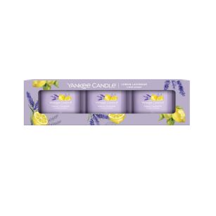 Lemon Lavender - Yankee Candle - mini świece zapachowe 3 pack