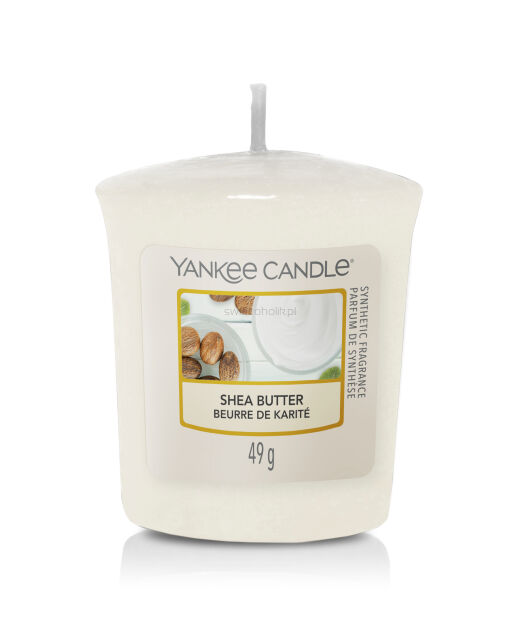 Shea Butter Yankee Candle - mała świeca typu votive