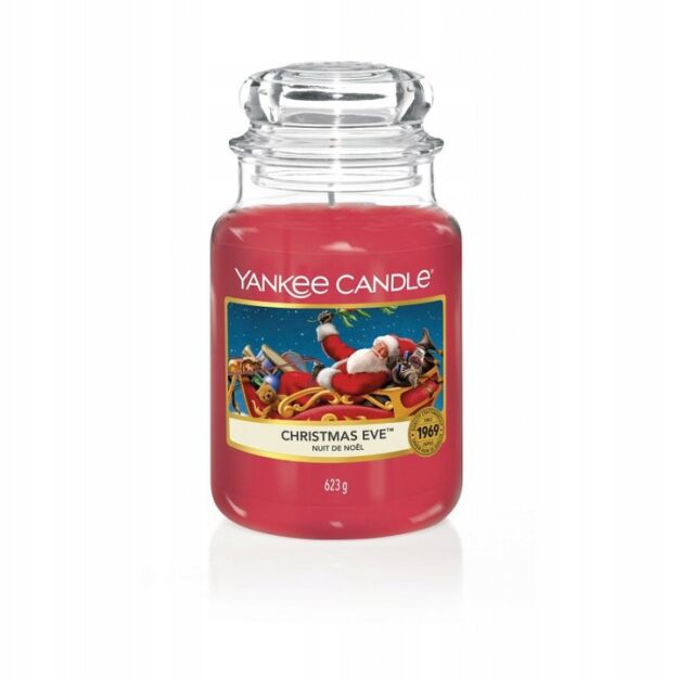 Christmas Eve Yankee Candle - Duża świeca świąteczna