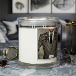 Grey Kringle - Candle - duża świeca XL słoik (907g) z 4 knotami - 4