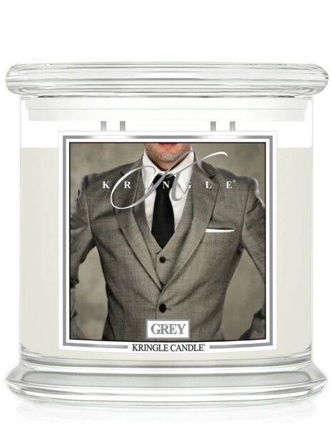 Grey Kringle - Candle - duża świeca XL słoik (907g) z 4 knotami
