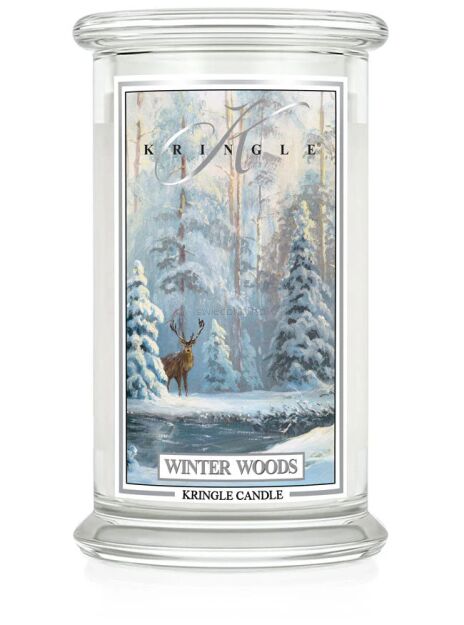 Winter Woods - Kringle Candle - duża świeca z dwoma knotami (624g)