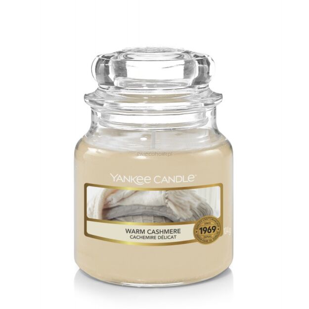 Yankee Candle Warm Cashmere - Mała świeca