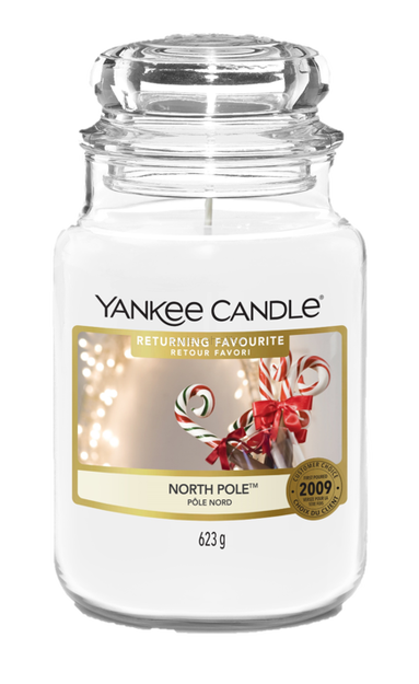 North Pole - Yankee Candle - duża świeca zapachowa 
