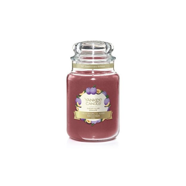 Sugar Plum Yankee Candle - duża świeca zapachowa 