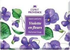 Mydło o zapachu fiołka (Violette en fleurs) 140 g - Esprit Provence
