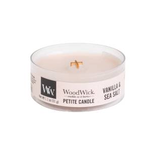 Vanilla & Sea Salt Woodwick - petite - mini świeca