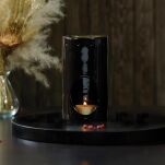 Tower Black & Gold - Ashleigh & Burwood - ceramiczny kominek do olejków - 3