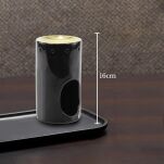 Tower Black & Gold - Ashleigh & Burwood - ceramiczny kominek do olejków - 2