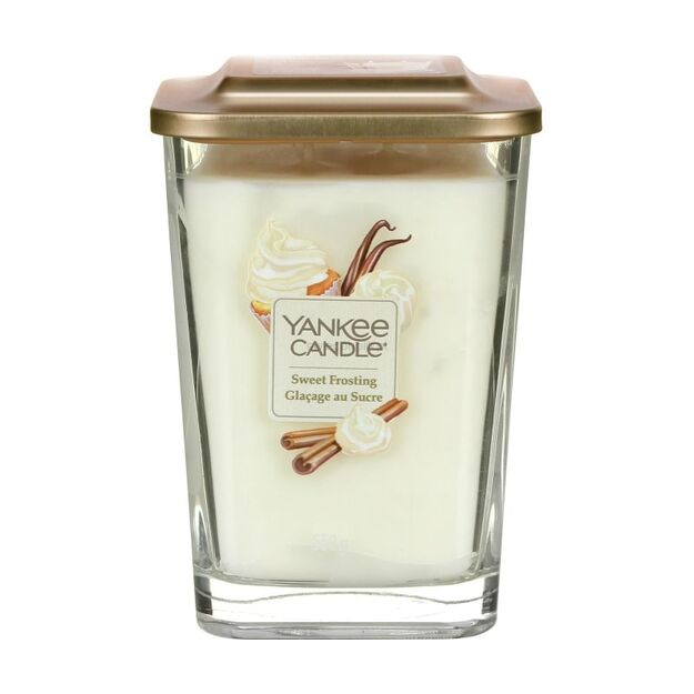 Sweet Frosting - Yankee Candle Elevation - duża świeca zapachowa