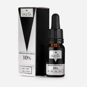 Broad Spectrum 10% - India Cosmetics - olej konopny 10ml