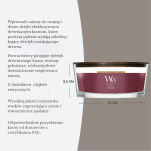 WoodWick Dark Cherry świeca zapachowa elipsa - 3