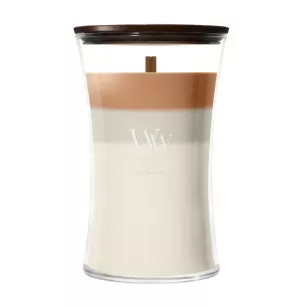 WoodWick Café Macchiato - duża świeca zapachowa Trilogy 610g