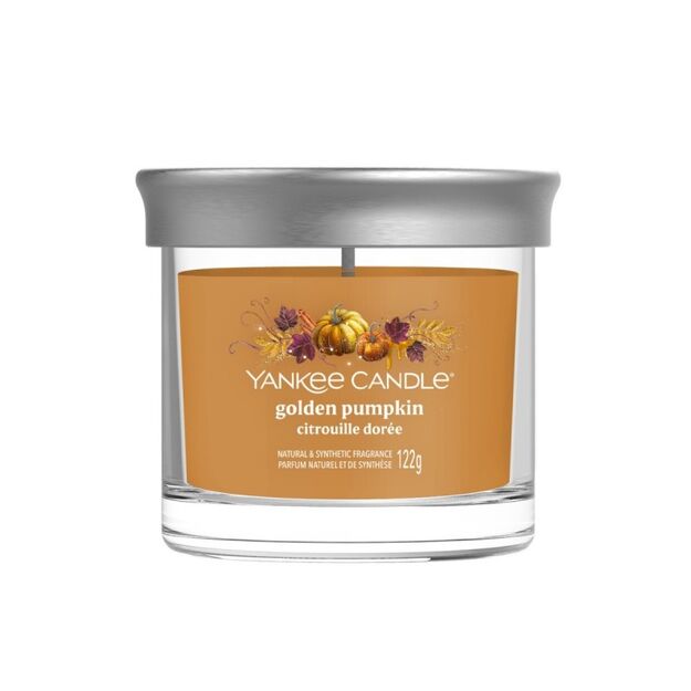 Golden Pumpkin - Yankee Candle Signature - świeca zapachowa tumbler z 1 knotem - nowość 2025