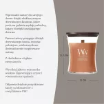 WoodWick Pumpkin Praline - świeca zapachowa średnia 275 g - 2