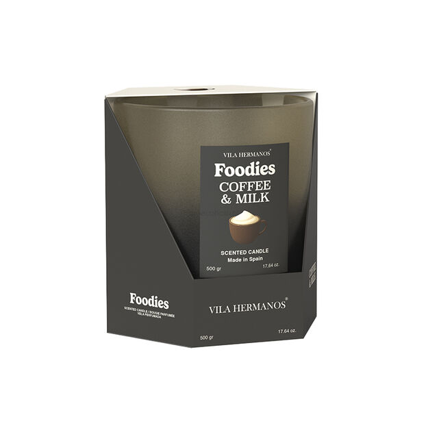 Coffee & Milk - Vila Hermanos - świeca zapachowa 500g - seria Foodies