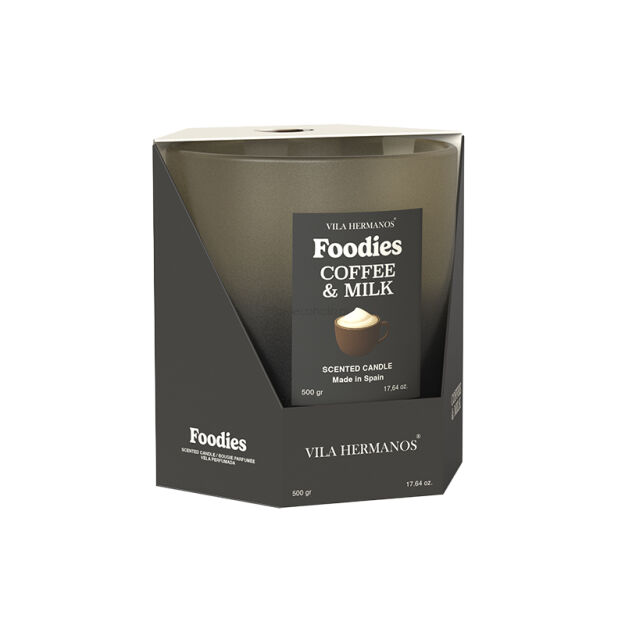 Coffee & Milk - Vila Hermanos - świeca zapachowa 500g - seria Foodies