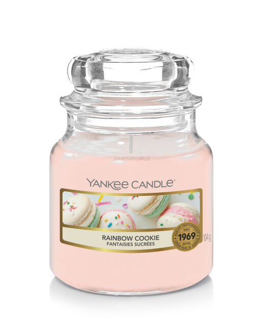 Rainbow Cookie Yankee Candle - mała świeca