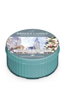 Kringle Candle Christmas in Manhattan - mała świeca daylight 42 gramy